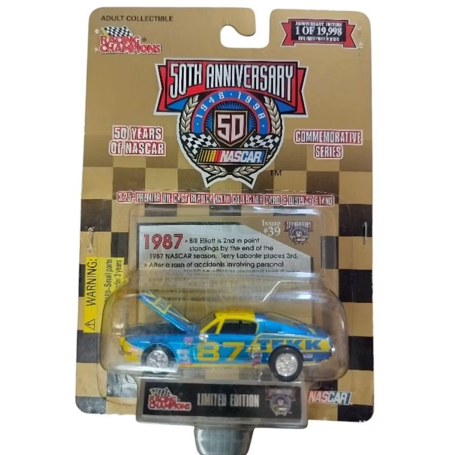 NASCAR 50th Anniversary #87 TKK Year 1987 – Issue 39 Limited 1 of 19,998 (ใหม่ในแพ็ค)