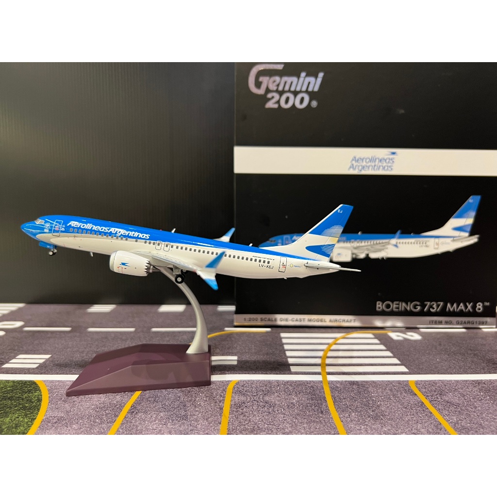 Gemini Jets [G2ARG1397] 1:200 Aerolíneas Argentinas B737 MAX 8 LV-KEJ