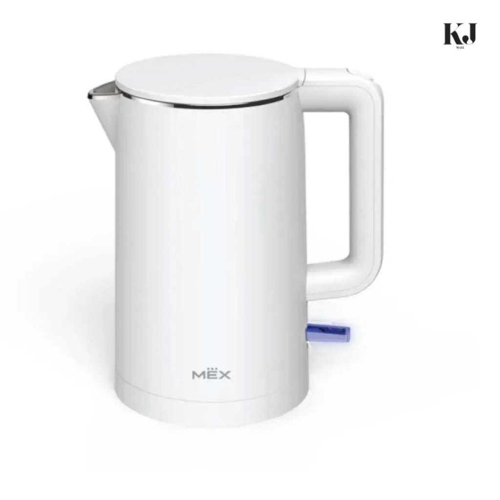 กาต้มน้ำไฟฟ้า Mex Kate รุ่น KPL110W 1 ลิตร สีขาว