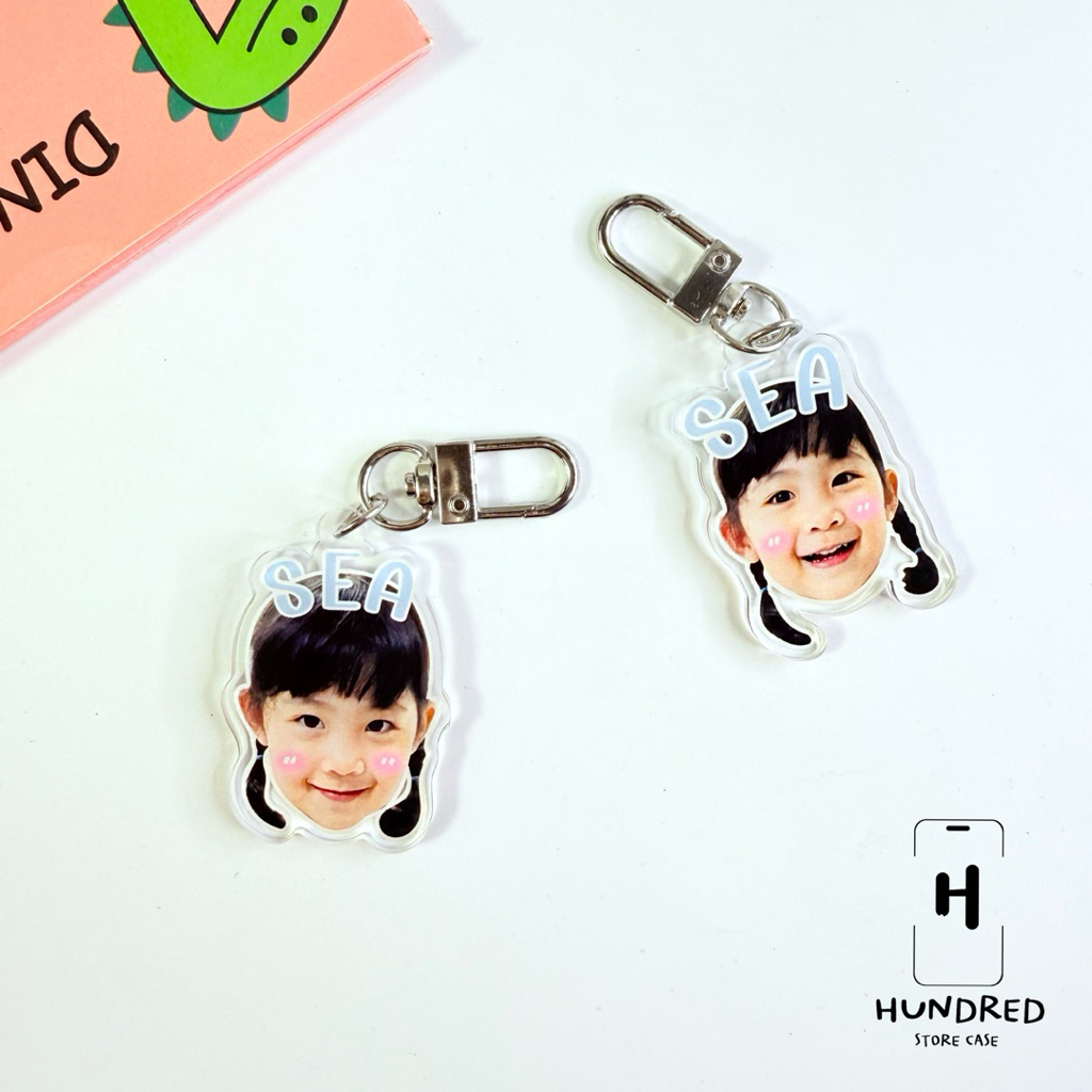 พวงกุญแจอะคริลิคแท้สั่งทำ หน้าลูก หน้าน้องหมาน้องแมว ได้หมดทุกอย่าง ราคา ถูกที่สุด ดีลบีเคเค แกลเลอรีภาพที่ 7