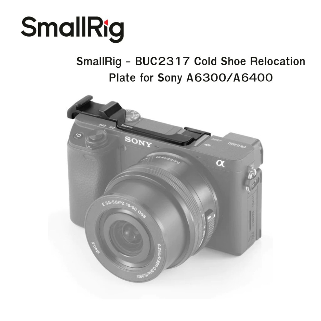 ช่องต่อไมค์ SmallRig BUC2317 สำกล้อง Sony A6300 A6400 A6100 มือ1 Stock ไทย พร้อมส่งครับ BY22-3
