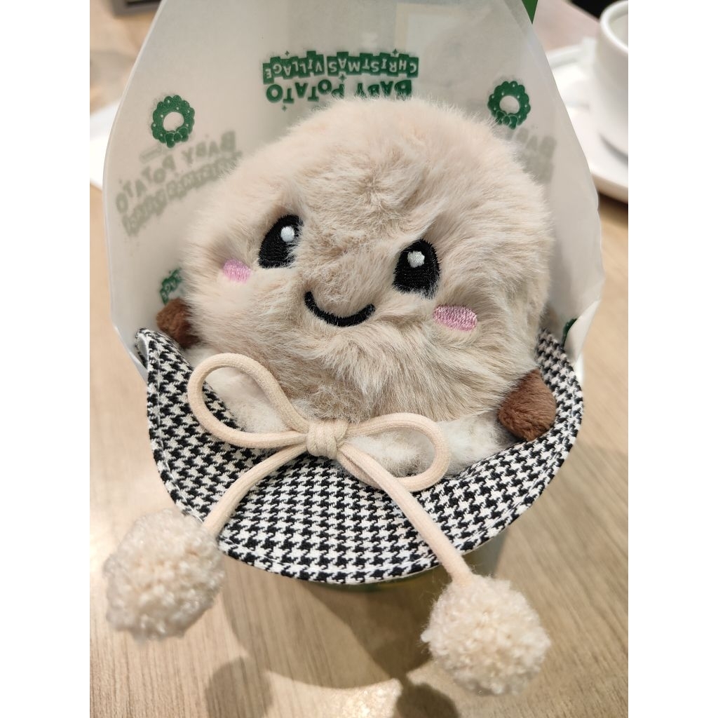 (ด่วนสินค้ามีจำนวนจำกัด)พวงกุญแจน้อง Baby Potato จาก Potato Corner (Limited Edition) นุ่มนิ่ม น่ารัก