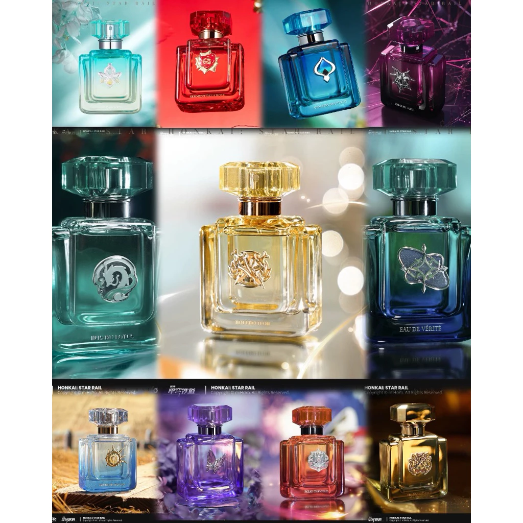 [พร้อมส่ง/พรีรอ20-30วัน] Official แท้ Fragrance Box Set Honkai star rail Mihoyo