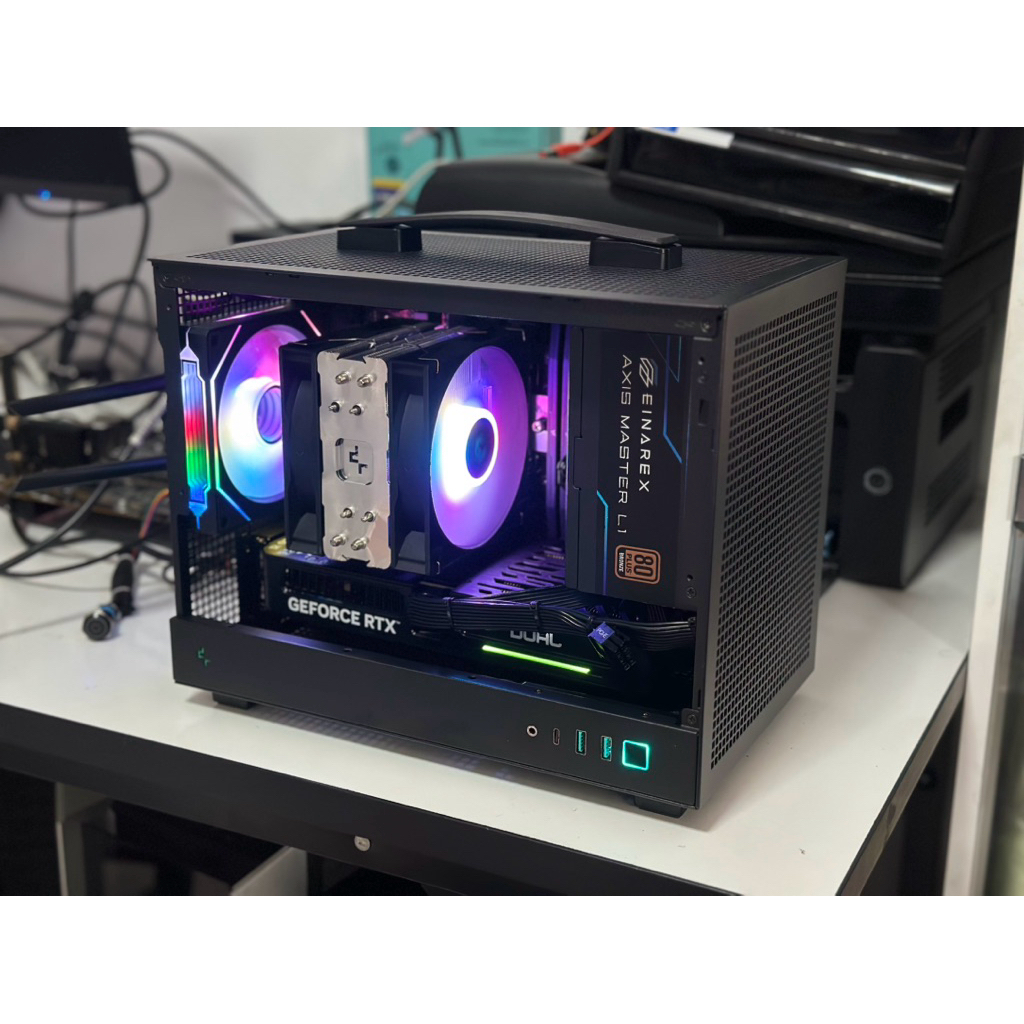 คอม CUSTOM MINI ITX  CPU Ultra5 255f + 16-32GB DDR5 + H810M WiFi + 1TB มือ 1(การ์ดจอเลือกได้)