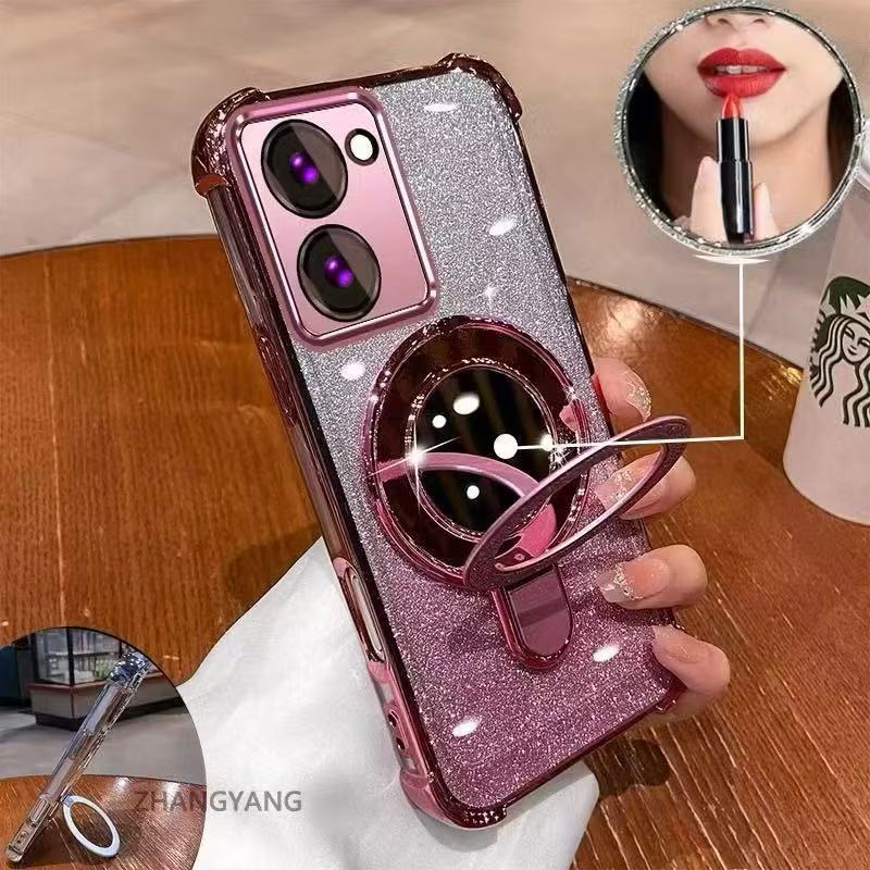 เคสใส กันเลนส์กล้อง สำหรับVivo Y03 Y18 Y28S Y03T Y16 Y02S ขอบสี Case TPU