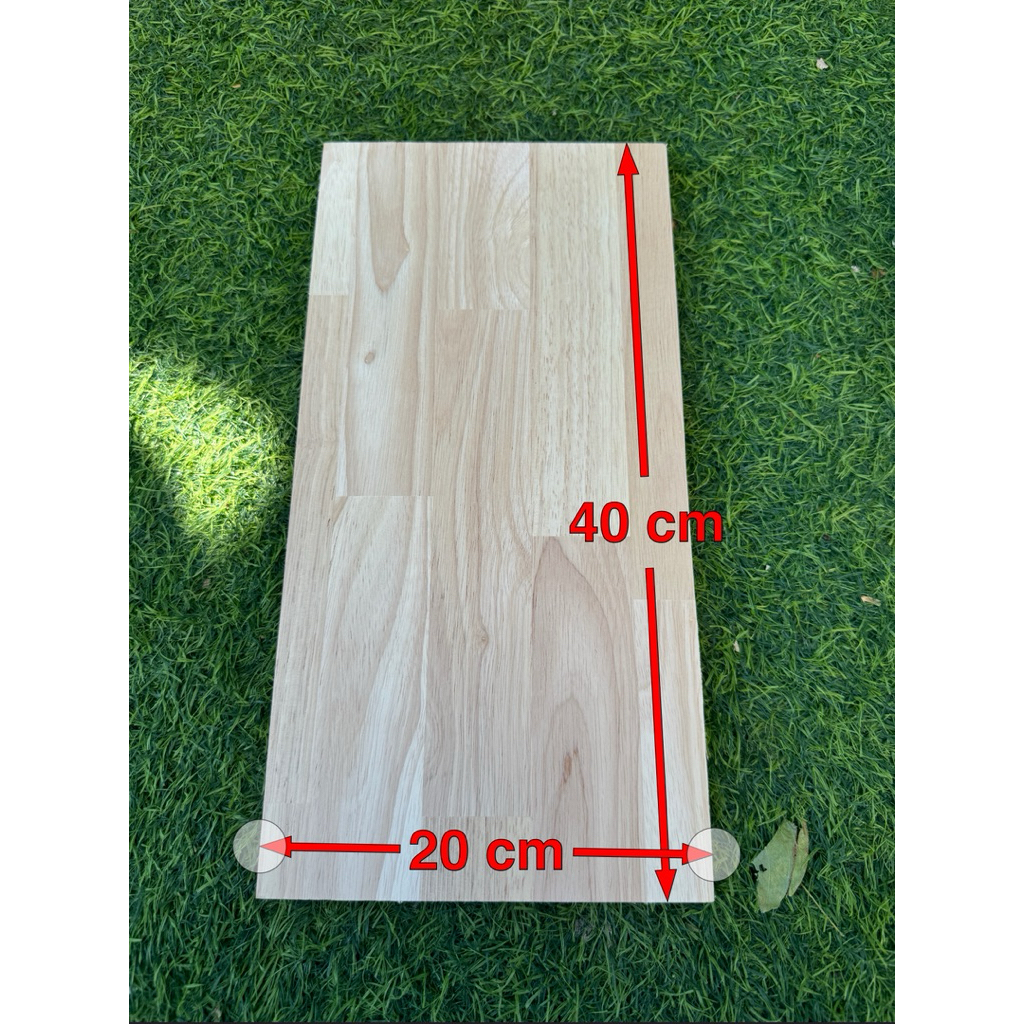 ไม้พาราประสานต่อตรง กว้าง20cmยาว20-40cm หนา16มิล 💥เกรดAAสวยไม่มีตาไม้ทั้ง2ด้าน💥 - รูปที่ 4