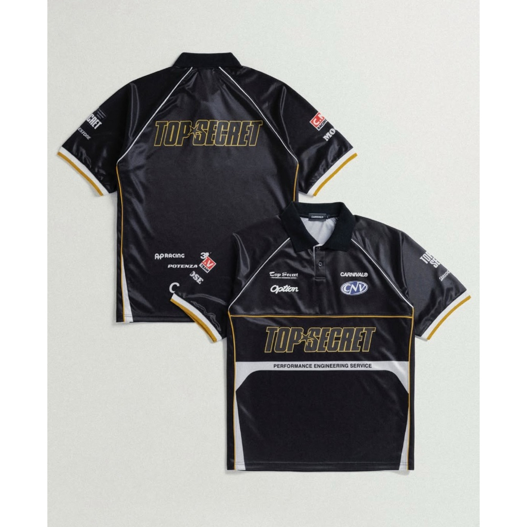 [แท้ % ของใหม่ พร้อมส่ง] เสื้อโปโล CARNIVAL X TOP SECRET PERFORMANCE POLO