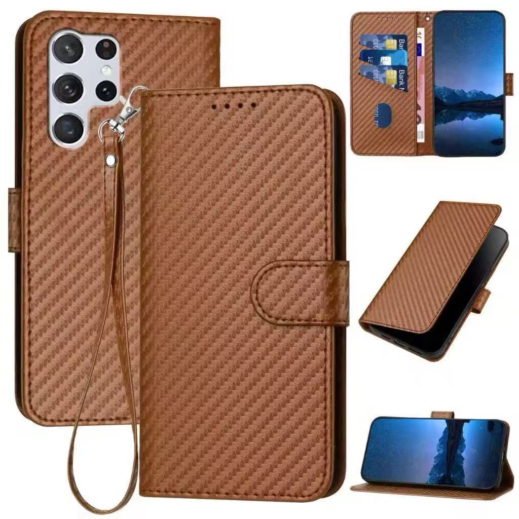 เคสฝาพับ ล็อค แคบล่า สำหรับ Samsung S25ultra S24Ultra S23Ultra S22Ultra S21FE Note10liteเคสมีแม่เหล็ก