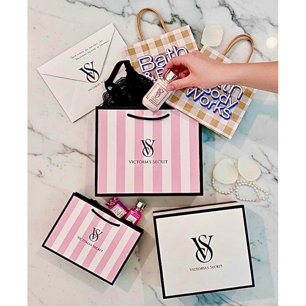 ถุง กล่อง Victoria’s Secret Bath & Body Works ของแท้ พร้อมส่ง ของแท้ไม่ถูก