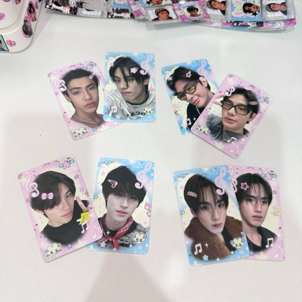 🎀 โฟโต้การ์ดบัสหน้าหลังคนละลาย photocard BUS (thai phu aa peem)