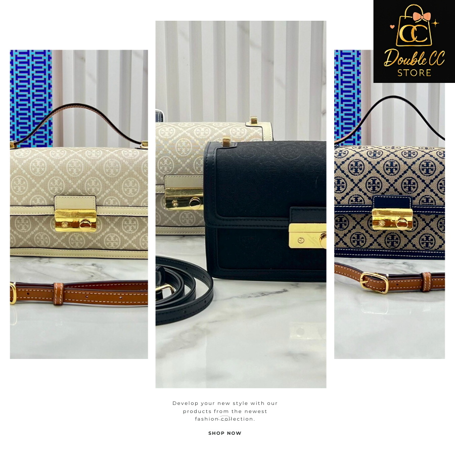 🔥 สินค้าขายดี🔥💯Factory 💯👜 กระเป๋าสะพายไหล่ T Monogram ดีไซน์หรู