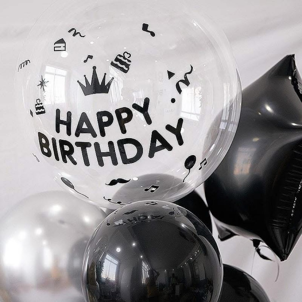 🔥🇹🇭พร้อมส่ง🔥สติกเกอร์ติดลูกโป่ง ติดกล่อง HBD HNY MCM ANNIVERSARY CONGRATULATIONS - รูปที่ 6