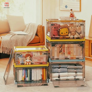 FORYO กล่องเก็บของ 120 ลิตร กล่องเก็บของพับได้ มีให้เลือกหลา…