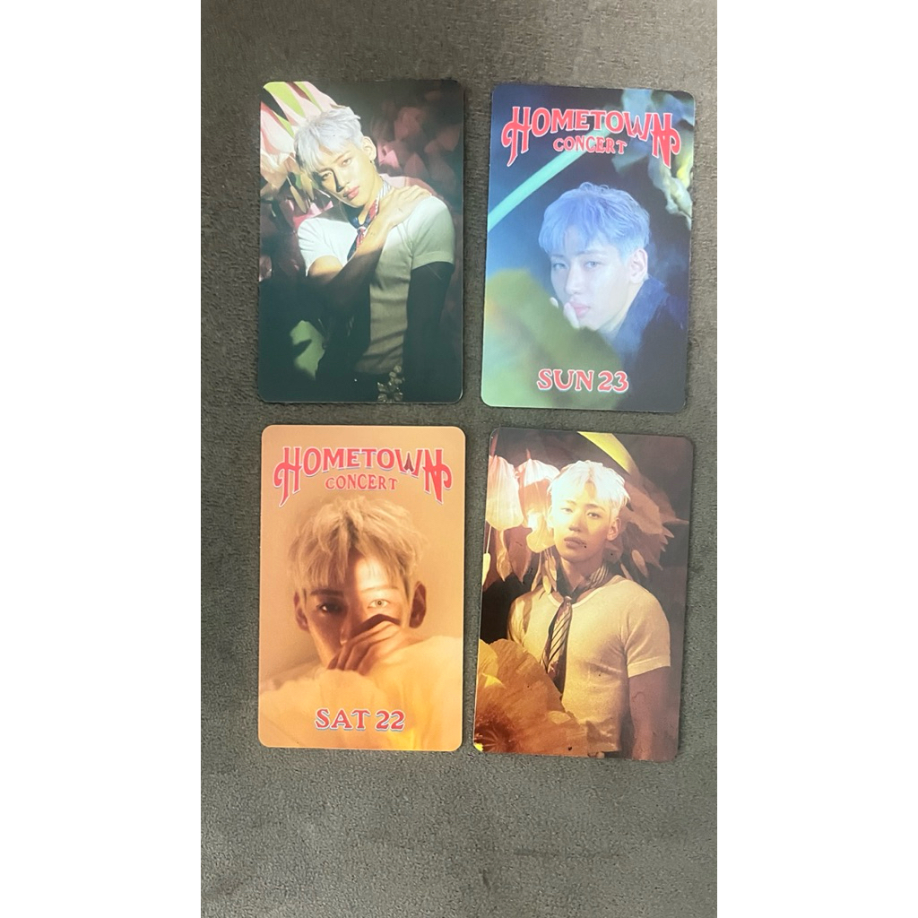 บัตรคอนและโปสเตอร์ Home Town concert BamBam