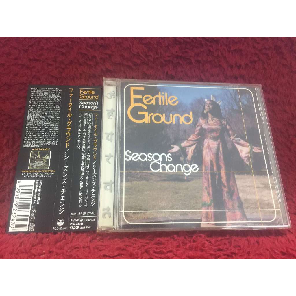 CD Fertile Ground – Seasons Change สภาพตามรูปปก ZA170-55