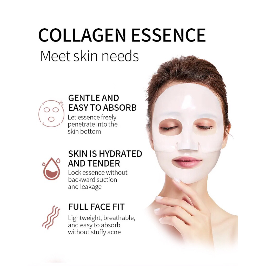 Deep Bio Collagen มาร์คคอลลาเจนโปรตีนสูงให้ความชุ่มชื่นได้อย่างล้ำลึก