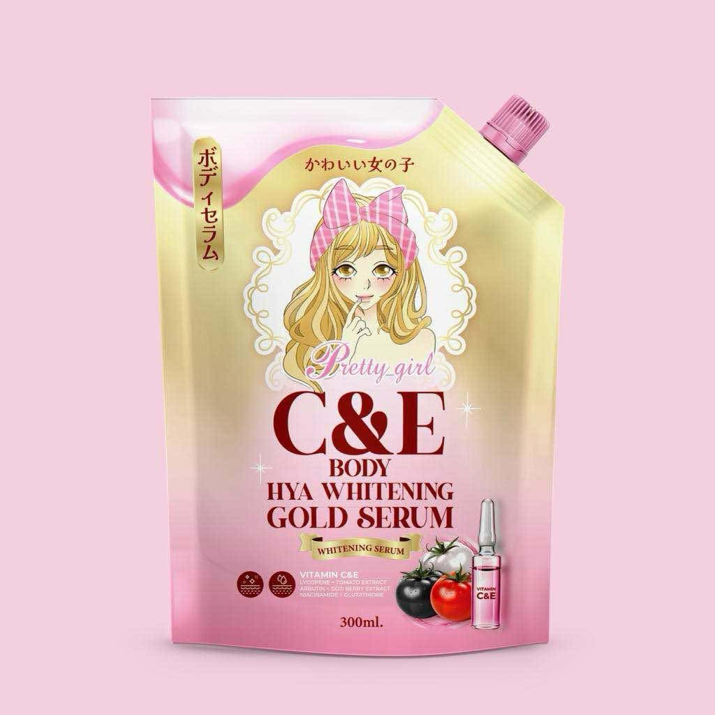 เซรั่มไฮยา พริตตี้เกิล์ล Pretty Girl C&E Serum Hyalulonate