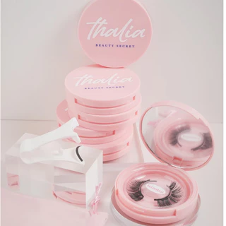Thalia Beauty Secret ขนตาปลอมแบบแม่เหล็ก ขนตาแม่เหล็ก แถมตลับกระจกใส่ขนตา คลิปหนีบขนตา ถุงใส่อุปกรณ์