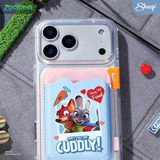 [MS Wallet Zootopia]Zootopia Collection ที่ใส่บัตรแม่เหล็กแปะด้านหลังมือถือ ซูโทเปีย ใช้กับเคสที่มีMagnet กระเป๋าใส่บัตร