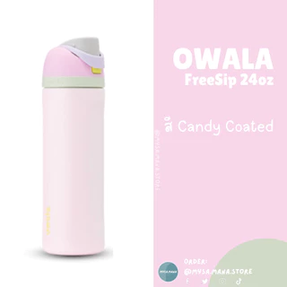 📍พรีออเดอร์📍 OWALA Freesip 24oz, 32oz ของแท้ หลายสี กระบอกน้ำเก็บความเย็น