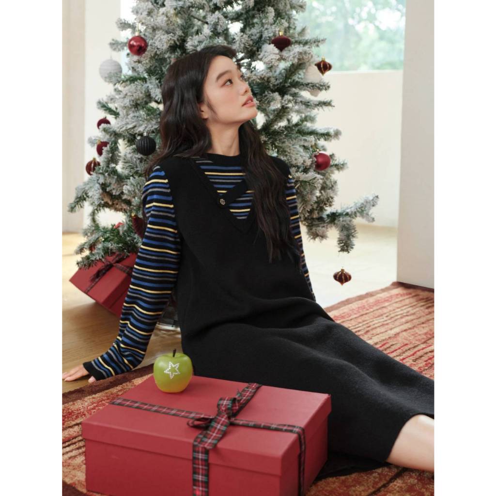 [Preorder] KUOSE : Layered Look Dress