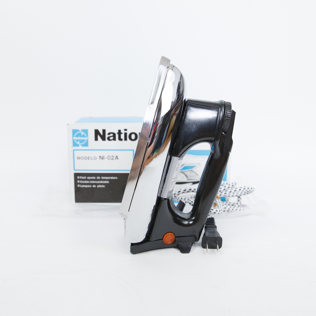 เตารีดแห้ง National (NI-02A) ของแท้ ต้องหนัก ต้องทน! เตารีดที่แม่บ้านรุ่นเก๋าการันตีว่าดีที่สุด!