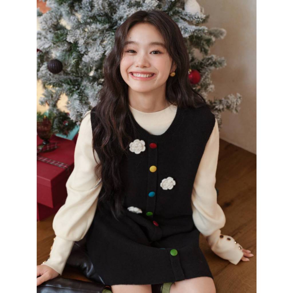 [Preorder] KUOSE : Sleeveless Vest Dress