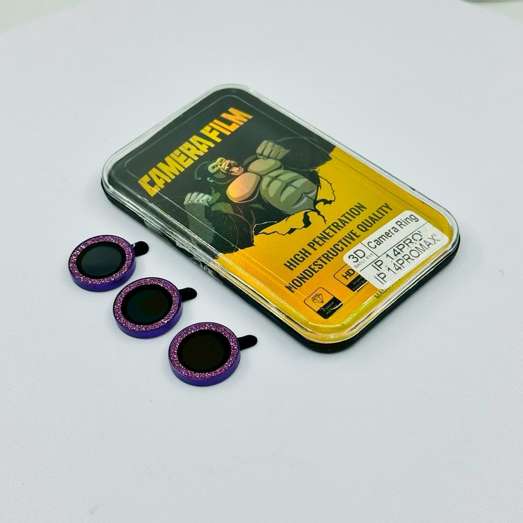 เลนส์กล้อง กากเพชร สำหรับไอแพด Gen10 Gen11 Air4 Air5 Air6 Air7 Air16 Mini6 Mini7 วงแหวนเลนส์กล้อง กันแตก กันรอยขีดขวด - รูปที่ 7