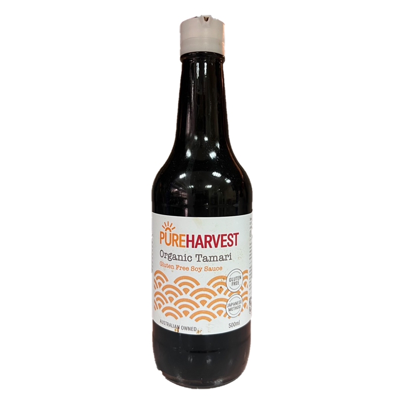 Pureharvest Organic Tamari Gluten Free Soy Sauce 500 ml เพียวฮาร์เวสต์ ออร์กานิค ทามาริ ปราศจากกลูเต็น ซอสถั่วเหลือง 500 ราคา ถูกที่สุด ดีลบีเคเค แกลเลอรีภาพที่ 3
