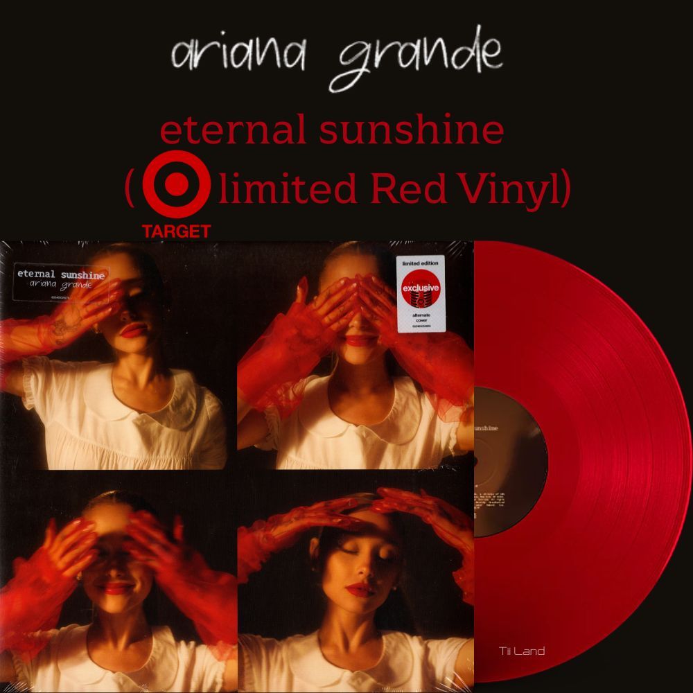 แผ่นเสียง Ariana Grande - eternal sunshine (Target Exclusive Cover) (Red Vinyl) (ใหม่/ซีล) ปี 2024