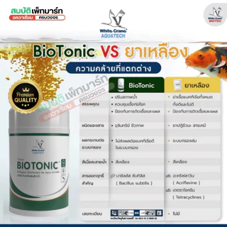 BioTonic Clear / ไบโอโทนิค 5g./50g. กำจัดเชื้อรา รักษาแผลปลา ปลาตกเลือด