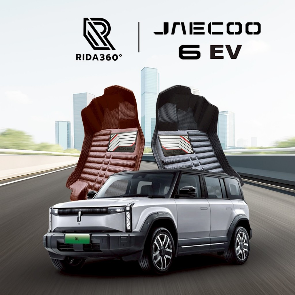 [RIDA360°] พรมรถยนต์ JAECOO 6 EV 2025-NOW พรมขึ้นรูปชิ้นเดียวไร้รอยต่อ ตรงรุ่น รับประกัน5ปี [188]