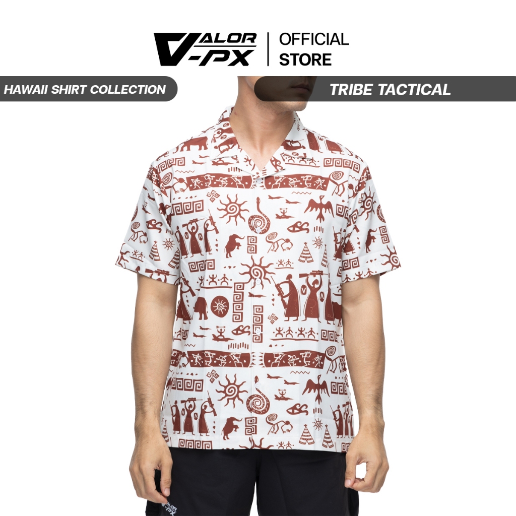 VALOR PX - Tribe Tactical Hawaii Shirts เสื้อฮาวาย