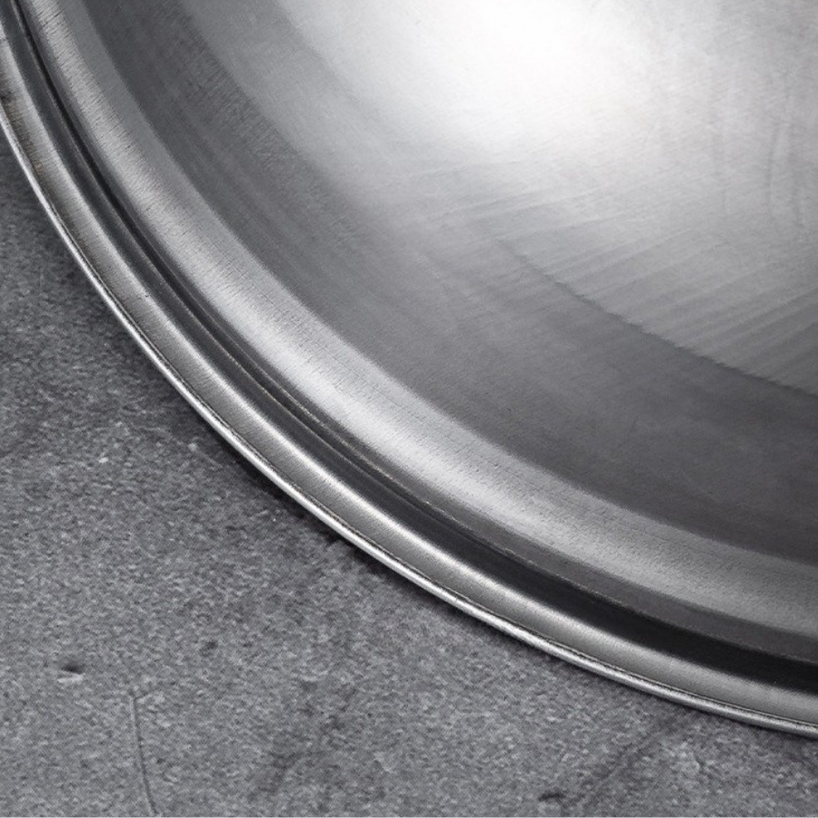 กระทะเล็ก 2 หู สแตนเลส ทำไข่กระทะ กระทะร้อน ขนาด21ซม. ใช้กับเตาได้ทุกประเภท - รูปที่ 2