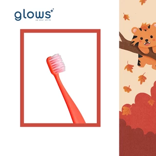 แปรงสีฟันเด็ก GLOWS KIDS แปรงสีฟันสำหรับเด็กขนนุ่มพิเศษ 4-12 ปี