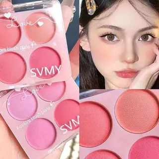 บลัช 4 สี ปัดแก้ม บลัชออนแต่งหน้า บลัชออน ไล่โทนสีสวย ละมุน เม็ดสีชัด ดูเป็นธรรมชาติ ติดทน