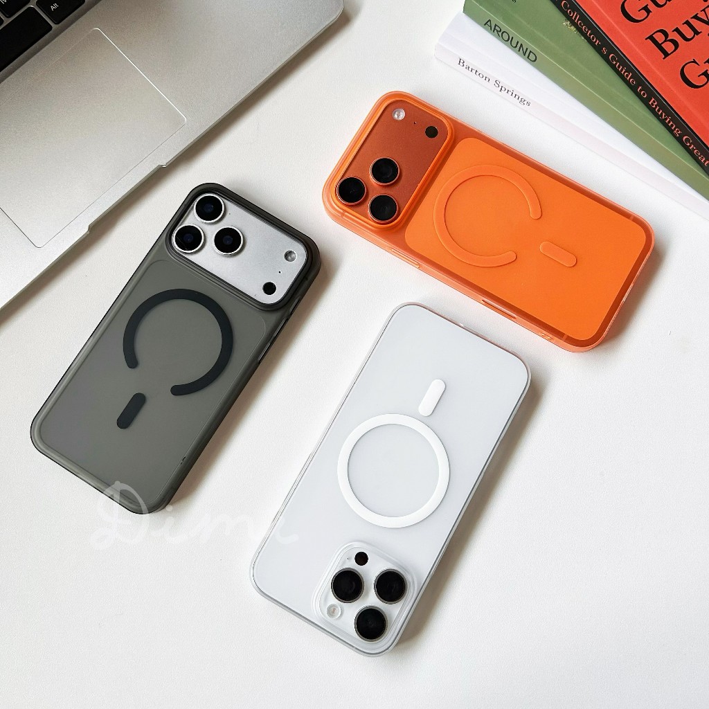 case เคสชาร์จได้ งานบาง หลังด้านแข็ง for iPhone11/12/13/14/15/16/17/pro/max 17air 17promax 16promax 15promax 14promax