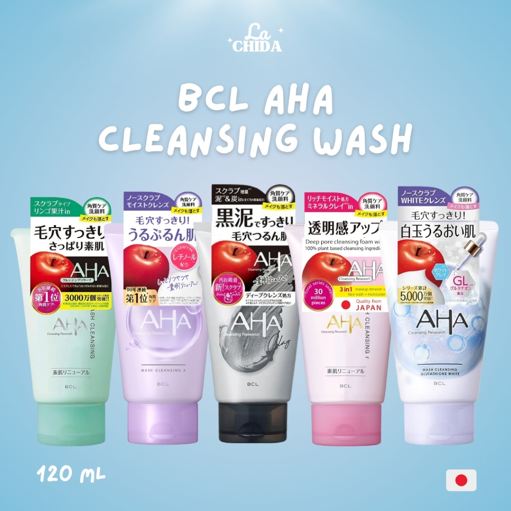 BCL AHA Cleansing Wash โฟมล้างหน้า BCL AHA จากญี่ปุ่น🇯🇵