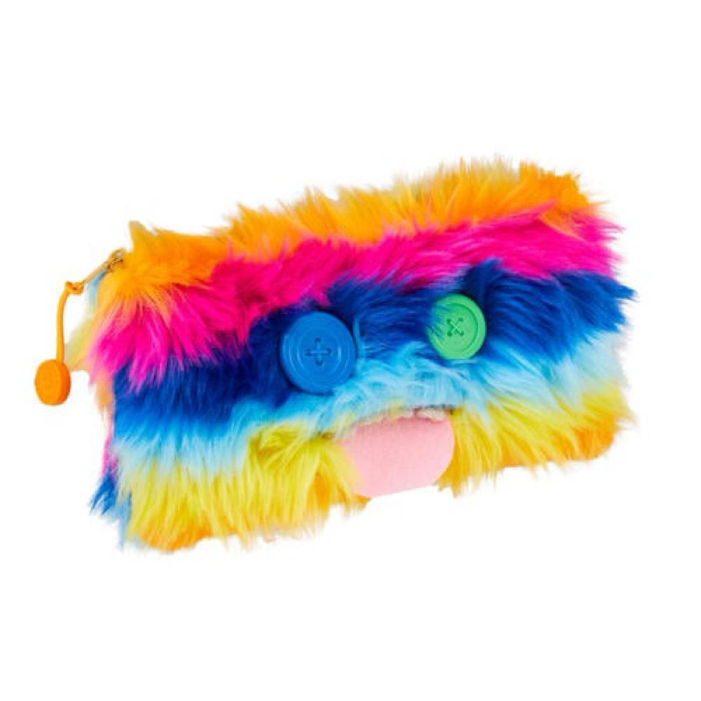 (พร้อมส่งในไทย) Fuggler Furry Pencil Case - Multi Color