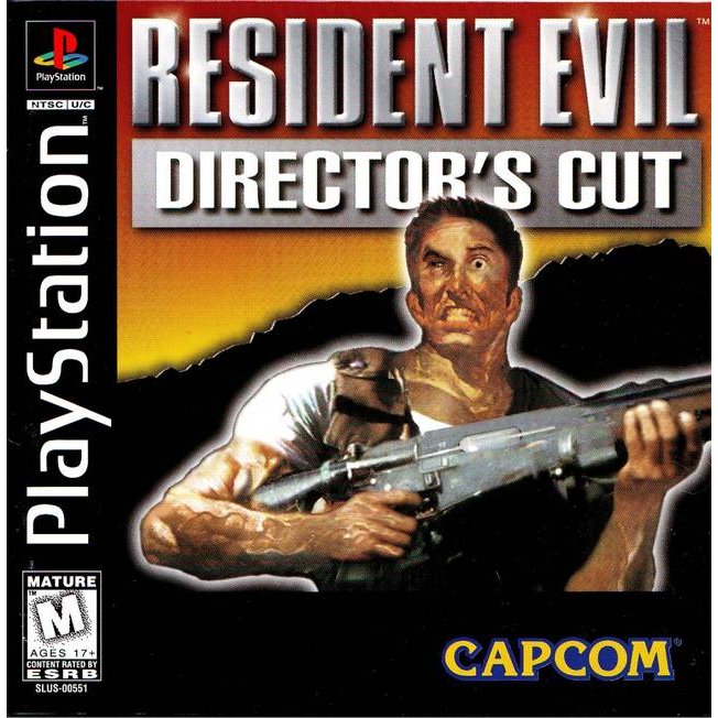 [PS1] Resident Evil : Director's Cut / Biohazard (1 DISC) เกมเพลวัน แผ่นก็อปปี้ไรท์ PS1 GAMES BURNED CD-R DISC