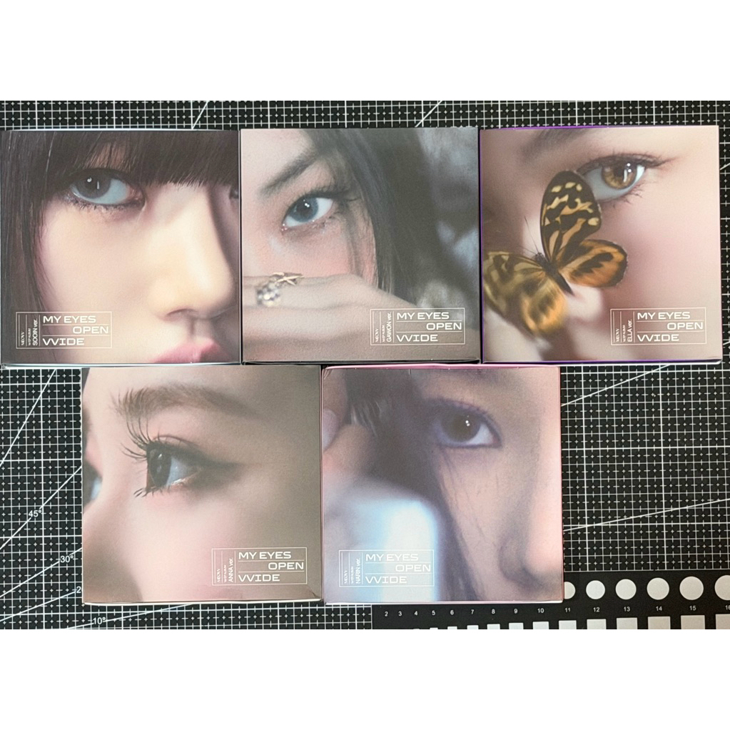 MEOVV - [ MY EYES OPEN VVIDE ] 1ST EP ALBUM Photocards