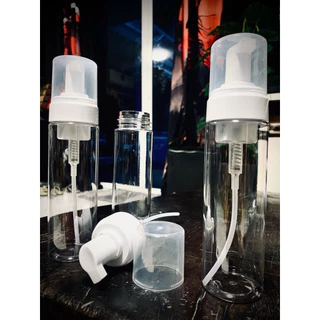 ราคาถูกขวดปั๊มโฟม 200ml รุ่นใส หัวปั๊มนุ่ม แบบขวดใสคุณภาพสูงจัดส่งจากร้านค้าไทย