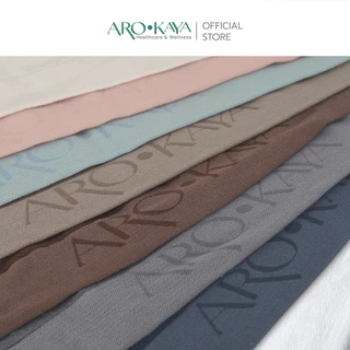 Arokaya Bamboo Towel 100% ผ้าขนหนูใยไผ่ ผ้าเช็ดผม ซับน้ำดี แห้งไว ไม่มีกลิ่นอับ ผืนเล็ก ขนาด 34x85 cm. รุ่น AA1501