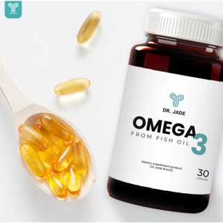 DR.JADE SET Liv Liv บำรุงตับ + น้ำมันปลา Omega 3 fish oil (โอเมก้า 3) อาหารเสริมดูแลไขมันในเลือด ฟื้นฟูตับ หมอเจด