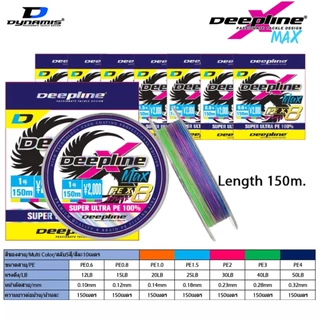 สาย PE DEEPLINE MAX X8 รุ่นใหม่ล่าสุด