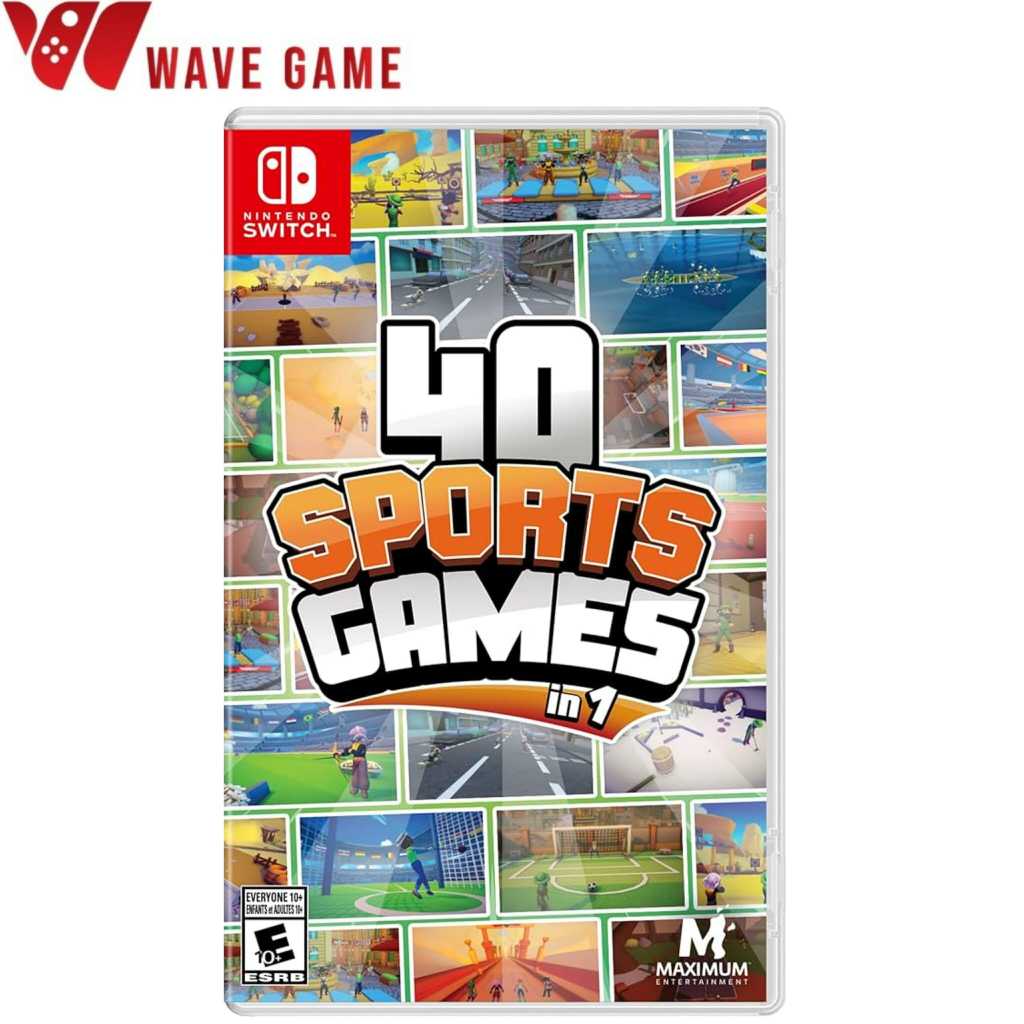 nintendo switch 40 sports game in 1 ( english )