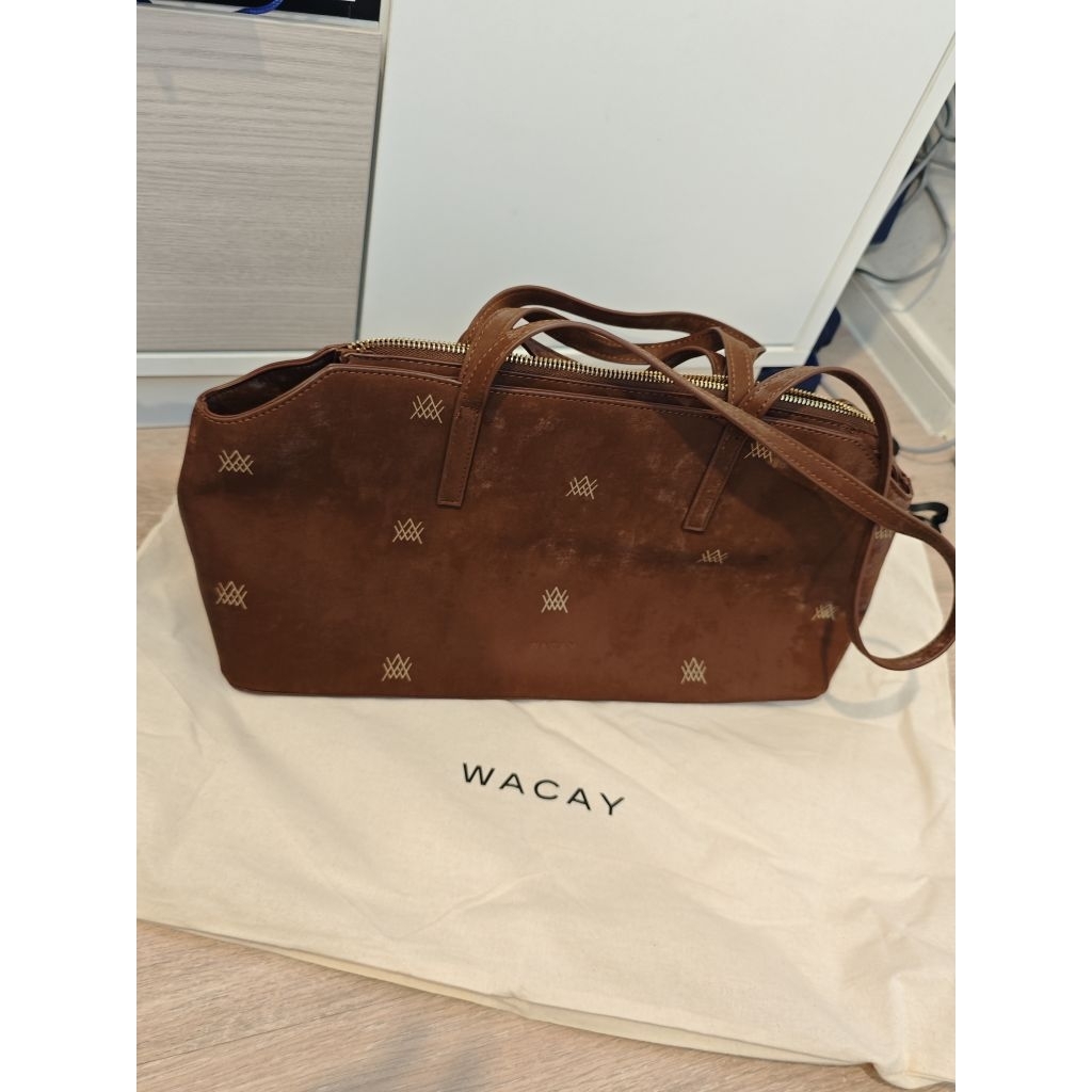 ส่งต่อกระเป๋า WACAY MONOGRAM BAG สัน้ำตาล