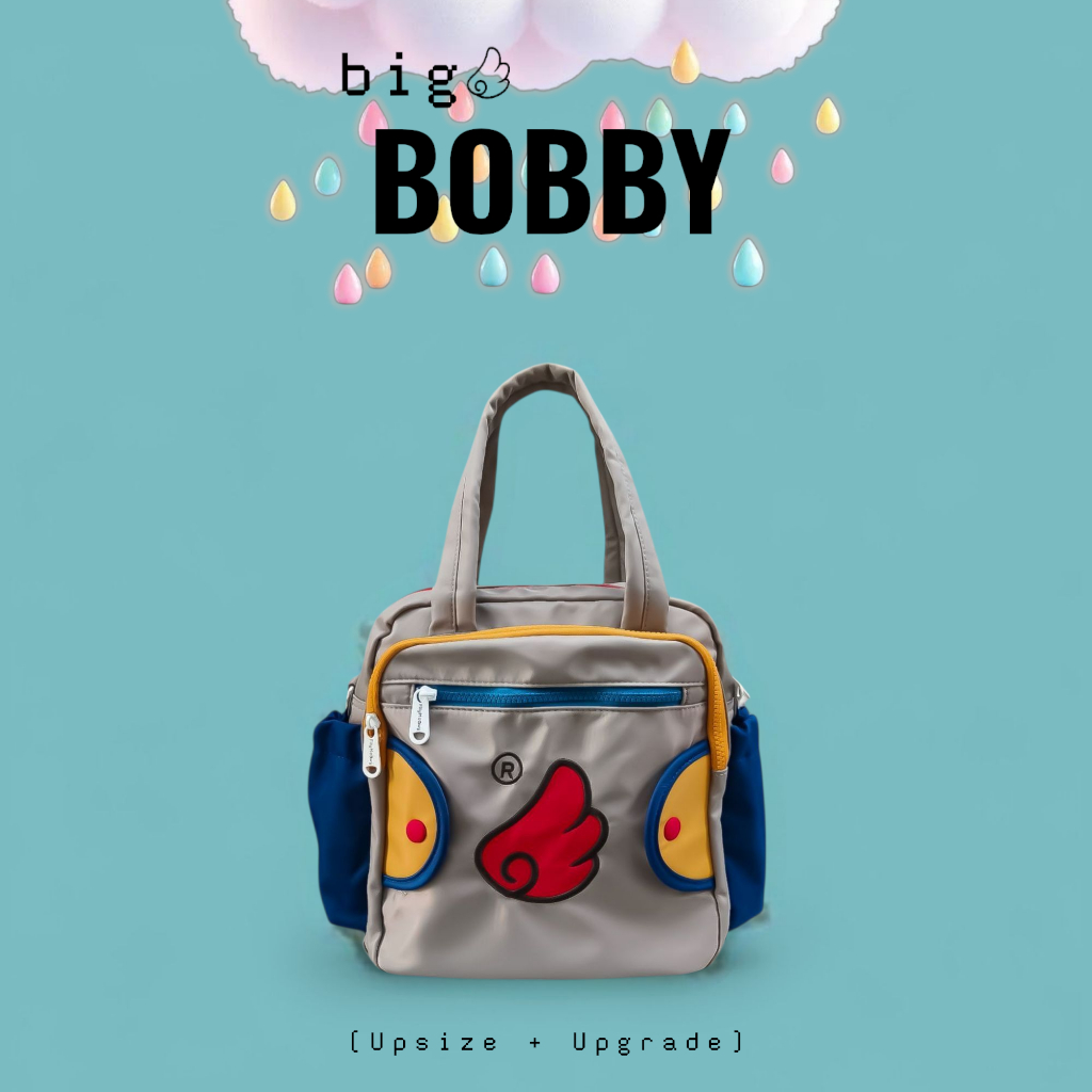 Fillymoowyรุ่นBigBobbyกระเป๋าอเนกประสงค์ปรับเป็นเป้สะพายหลังหรือครอสบอดี้ได้ในใบเดียว - รูปที่ 7