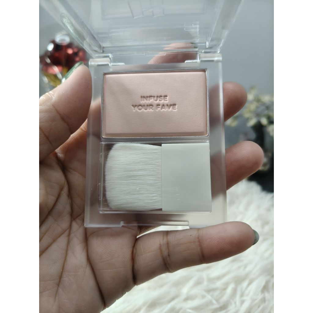 HOLIKA  MY FAVE INFUSING BLUSH#FUZZY