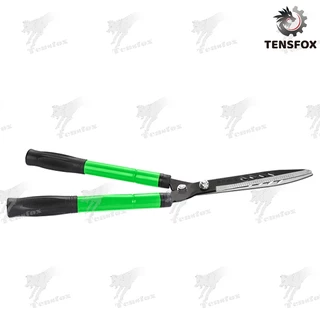 Tensfox กรรไกรตัดแต่งพุ่มไม้ กรรไกรตัดหญ้ายืดได้ กรรไกรตัดกิ่ง กรรไกรตัดหญ้า 30-57cm ด้ามปรับยาวได้ ใบมีดคม ถุงมือฟรี